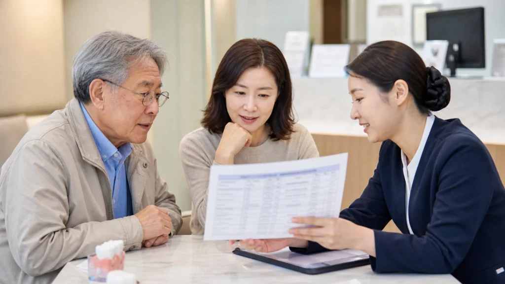 앞니 임플란트 건강보험 가격