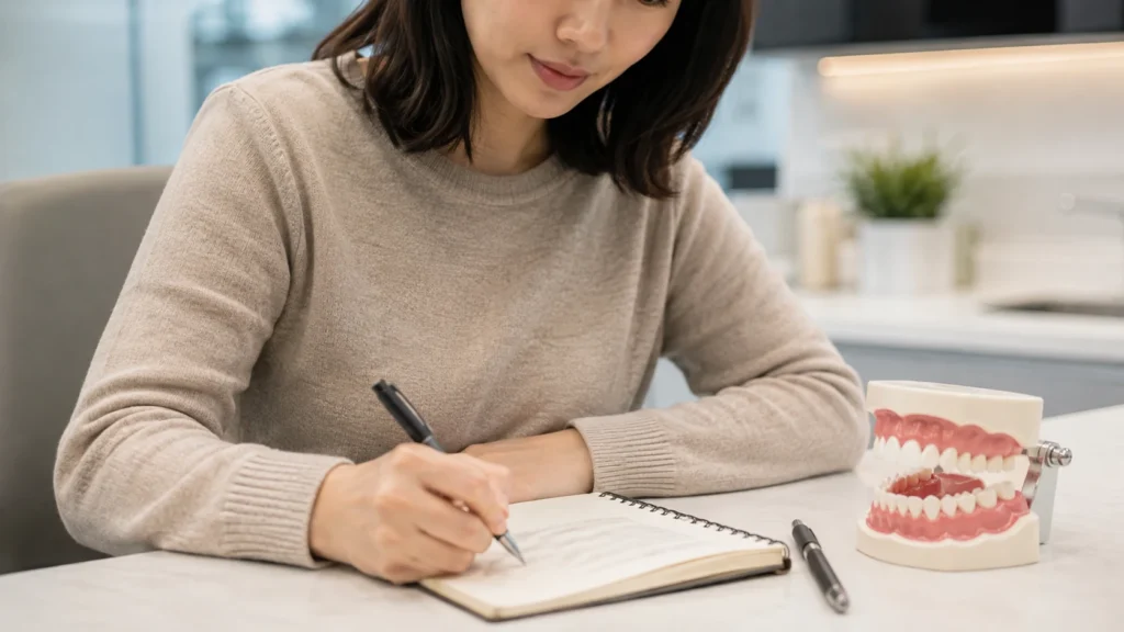 앞니 임플란트 상담 질문